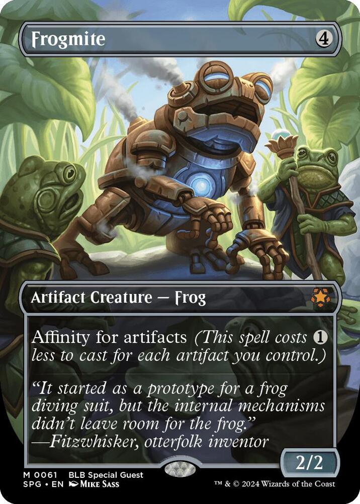 Frogmite (Borderless) 61 card from Special Guests