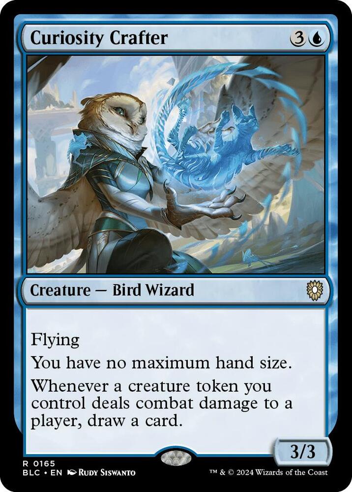 Curiosity Crafter 165 card from Commander: Bloomburrow