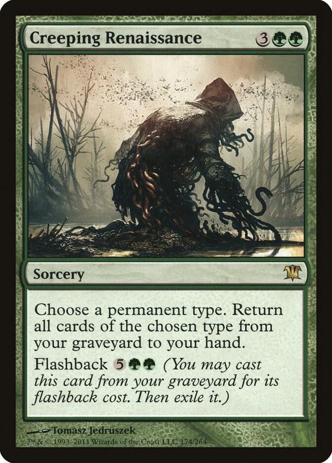 Creeping Renaissance 174 card from Innistrad