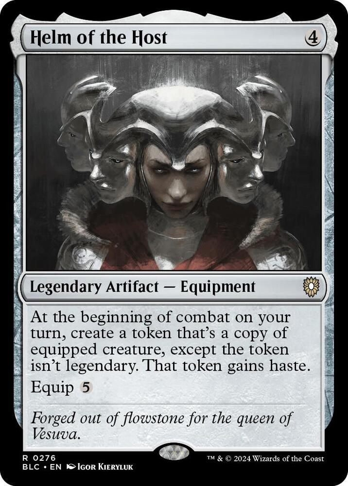 Helm of the Host 276 card from Commander: Bloomburrow