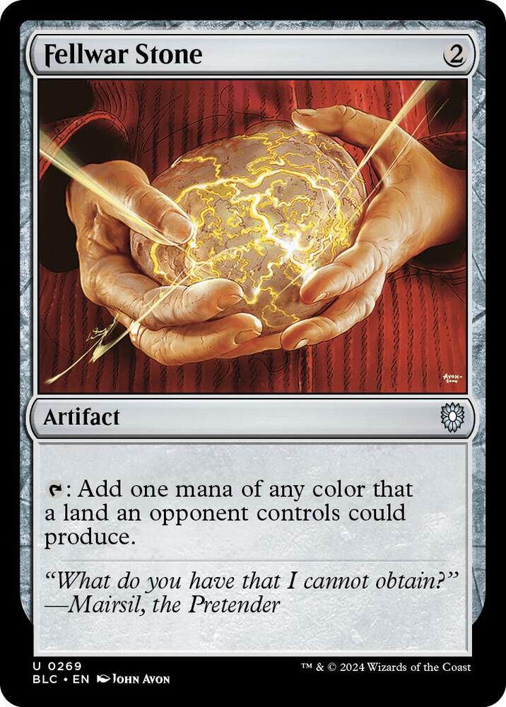 Fellwar Stone 269 card from Commander: Bloomburrow