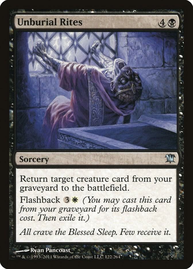 Unburial Rites 122 card from Innistrad