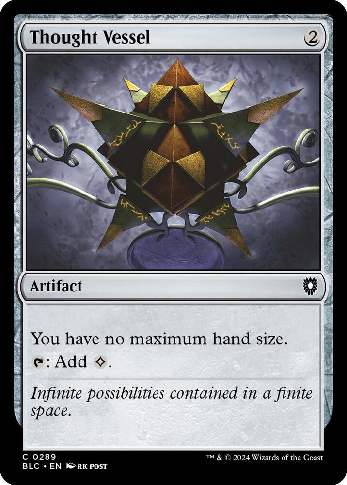 Thought Vessel 289 card from Commander: Bloomburrow