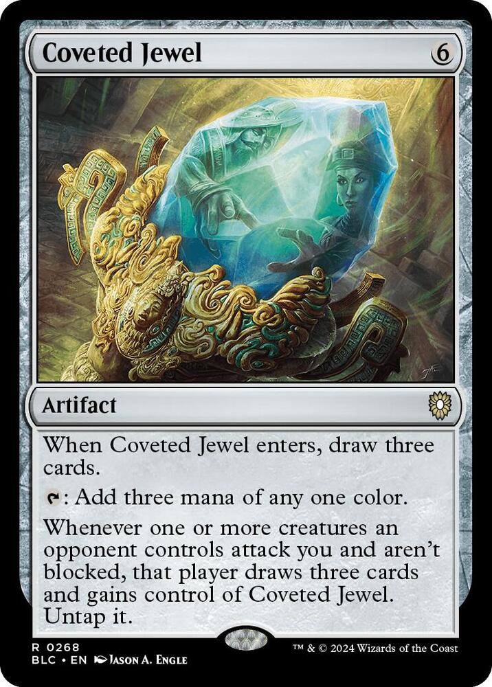 Coveted Jewel 268 card from Commander: Bloomburrow