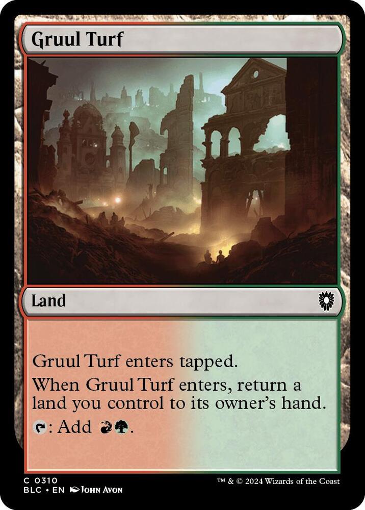 Gruul Turf 310 card from Commander: Bloomburrow