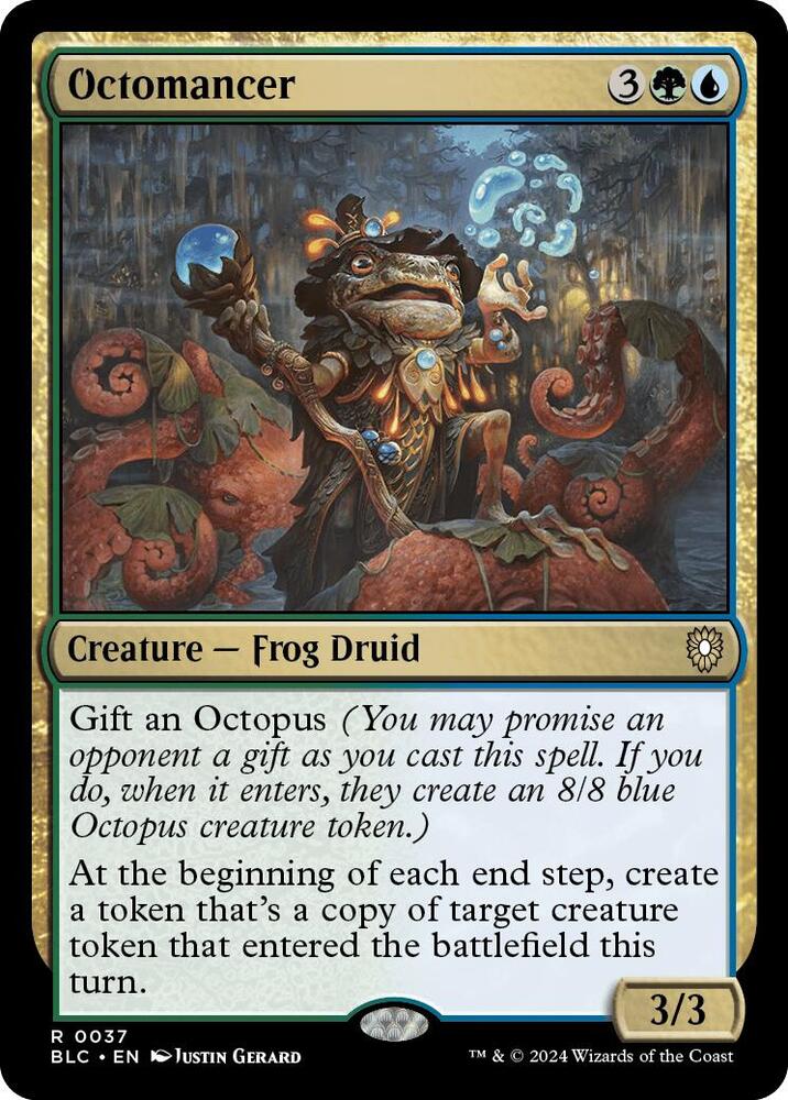 Octomancer 37 card from Commander: Bloomburrow