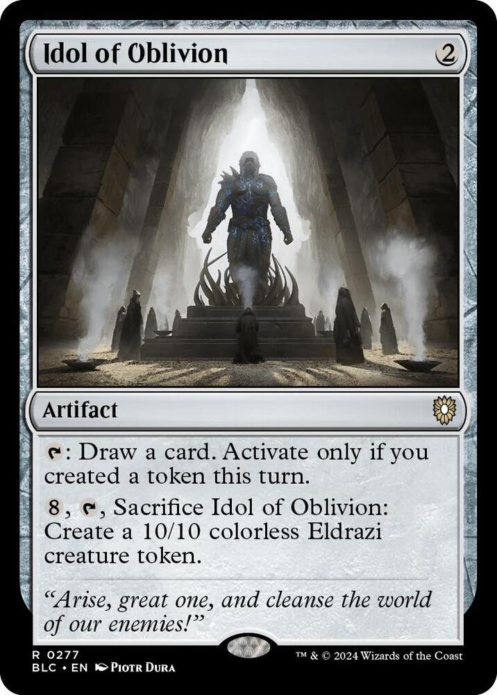 Idol of Oblivion 277 card from Commander: Bloomburrow