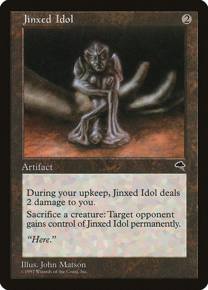 Jinxed Idol 293 card from Tempest
