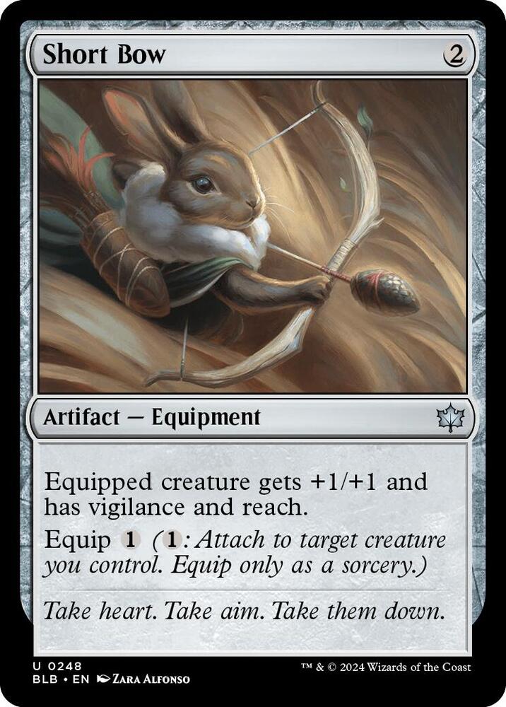 Short Bow 248 card from Bloomburrow