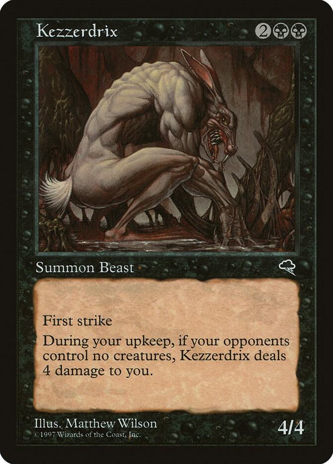 Kezzerdrix 139 card from Tempest