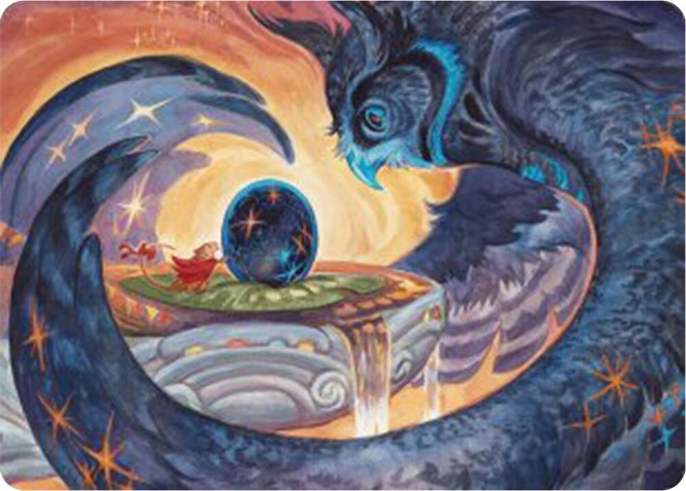 Dawn's Truce Art Card 41 card from Art Series: Bloomburrow
