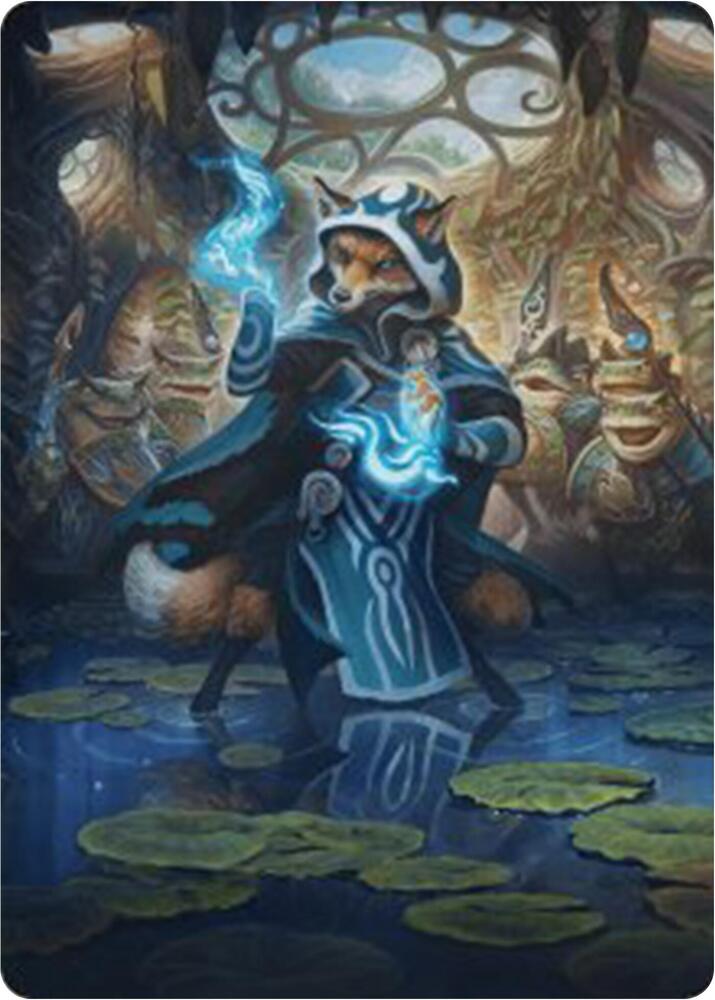 Jace, the Mind Sculptor Art Card 49 card from Art Series: Bloomburrow