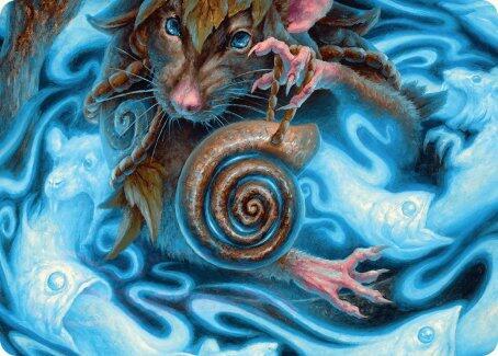 Mind Spiral Art Card 8 card from Art Series: Bloomburrow