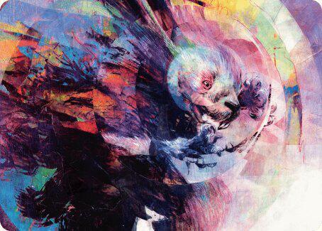 Psychic Whorl Art Card 15 card from Art Series: Bloomburrow