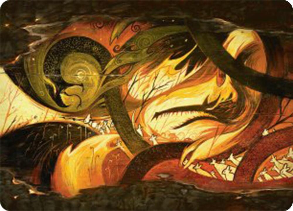 Season of Loss Art Card 17 card from Art Series: Bloomburrow