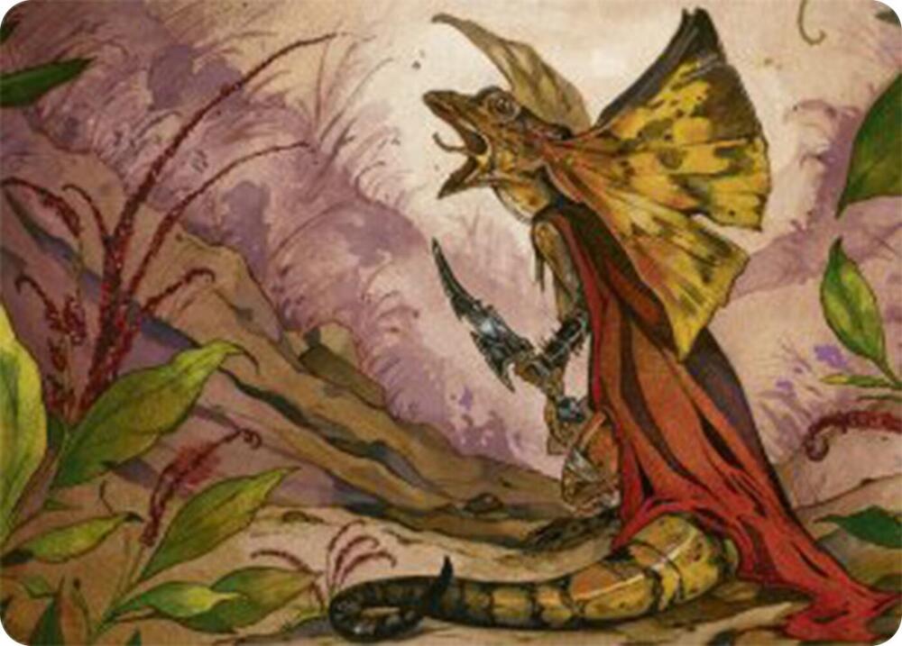 Hired Claw Art Card 39 card from Art Series: Bloomburrow