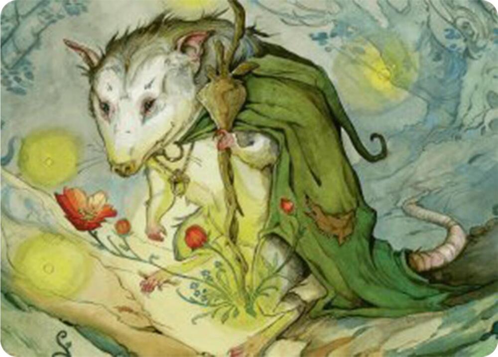 Tender Wildguide Art Card 34 card from Art Series: Bloomburrow