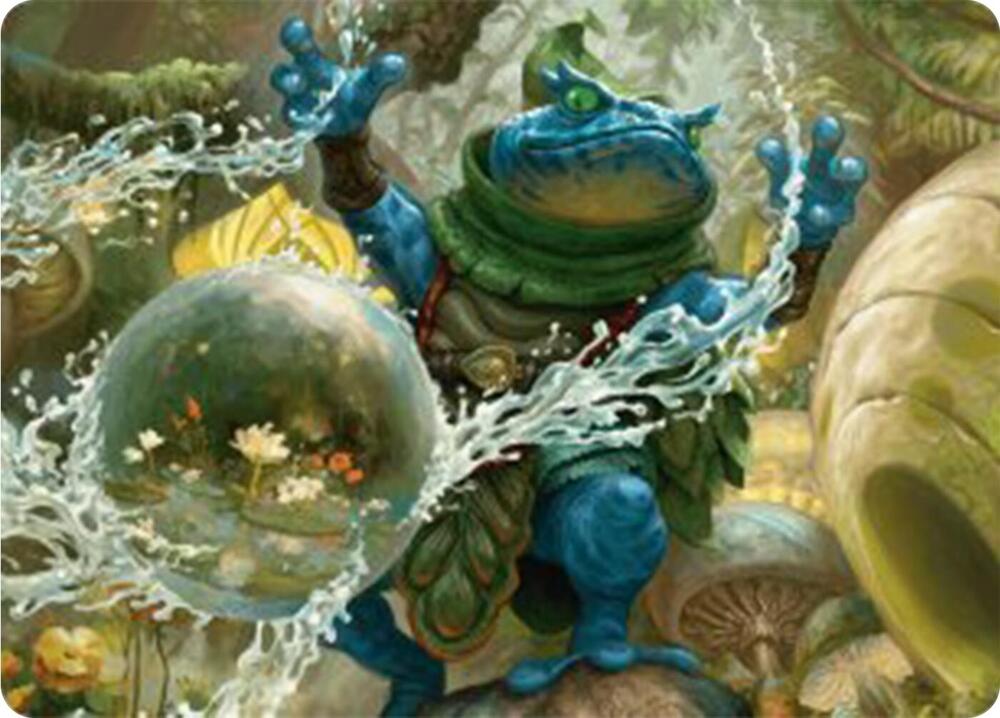Pond Prophet Art Card 29 card from Art Series: Bloomburrow