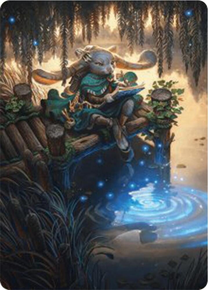 Tamiyo, Field Researcher Art Card 54 card from Art Series: Bloomburrow