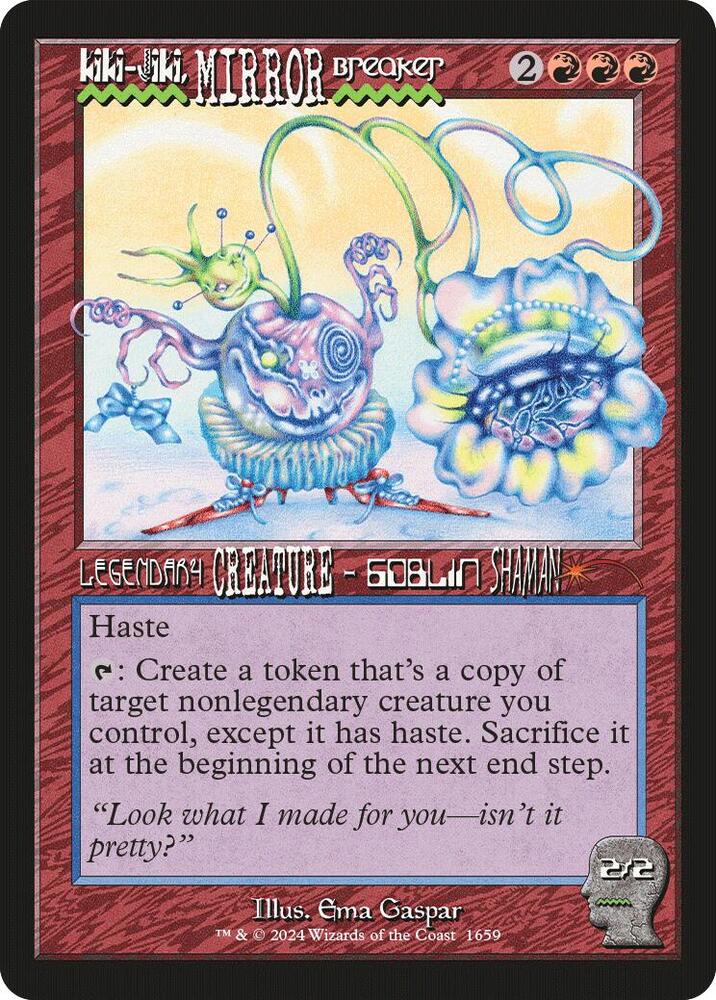 Kiki-Jiki, Mirror Breaker 1659 card from Secret Lair Drop Series
