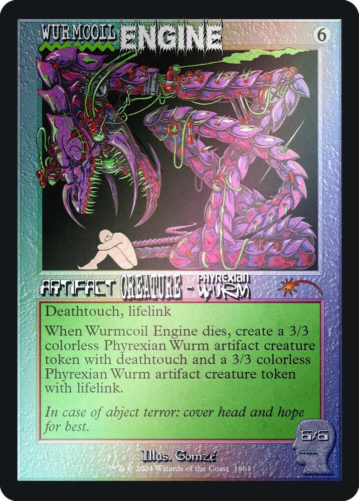Wurmcoil Engine (Rainbow Foil) 1661 card from Secret Lair Drop Series