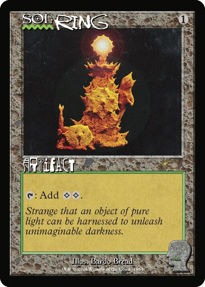 Sol Ring 1664 card from Secret Lair Drop Series