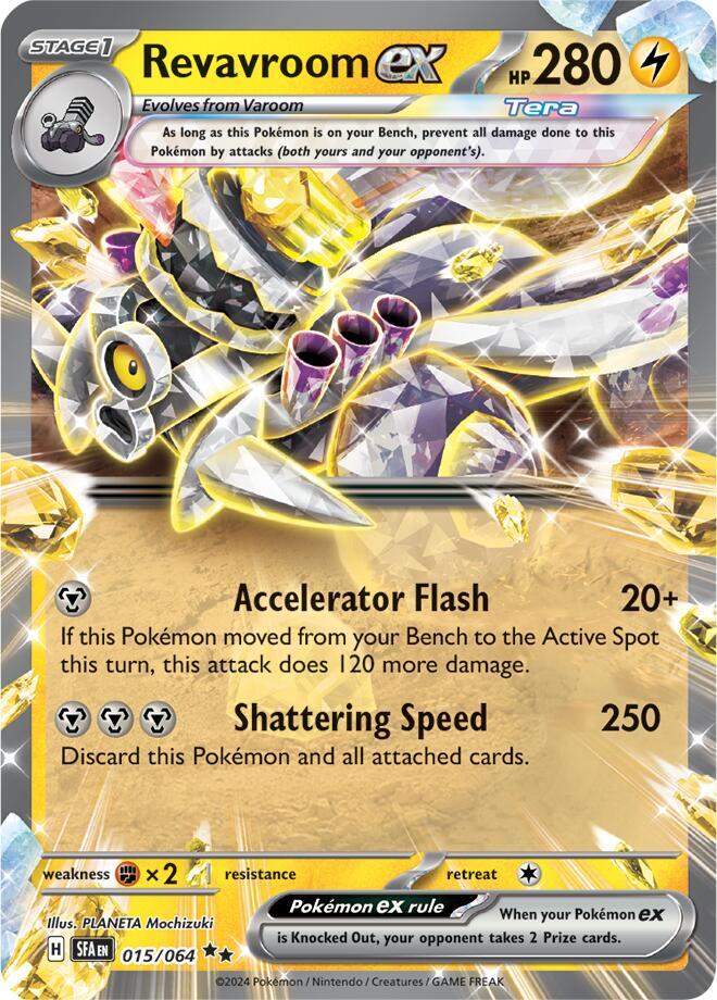Revavroom ex 015/064 card from SV: Shrouded Fable