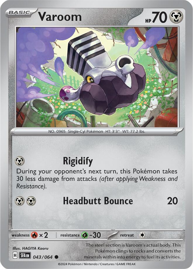 Varoom 043/064 card from SV: Shrouded Fable
