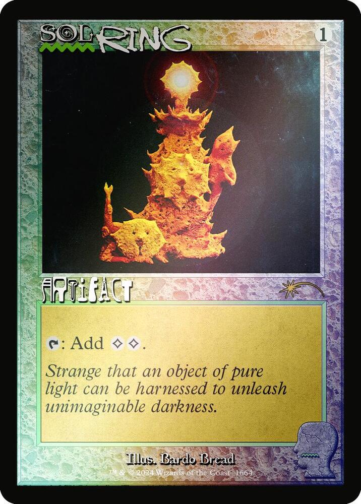 Sol Ring (Rainbow Foil) 1664 card from Secret Lair Drop Series