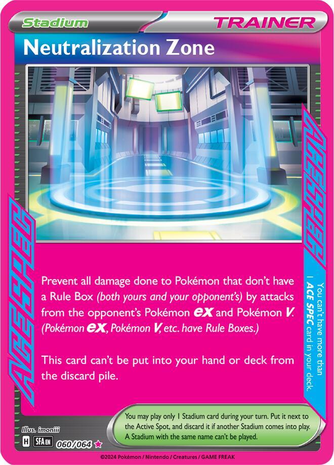 Neutralization Zone 060/064 card from SV: Shrouded Fable