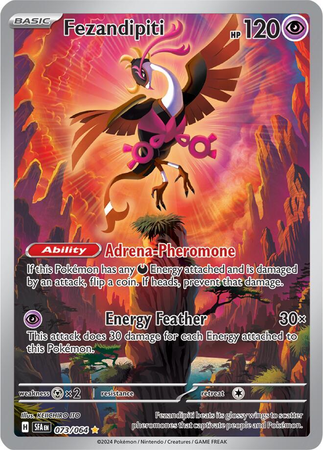 Fezandipiti 073/064 card from SV: Shrouded Fable