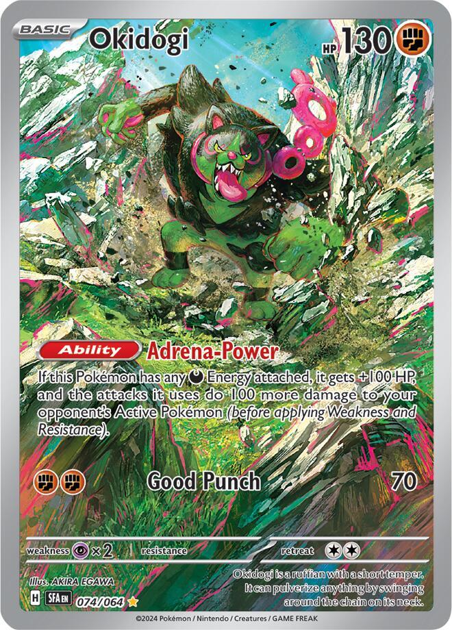 Okidogi 074/064 card from SV: Shrouded Fable