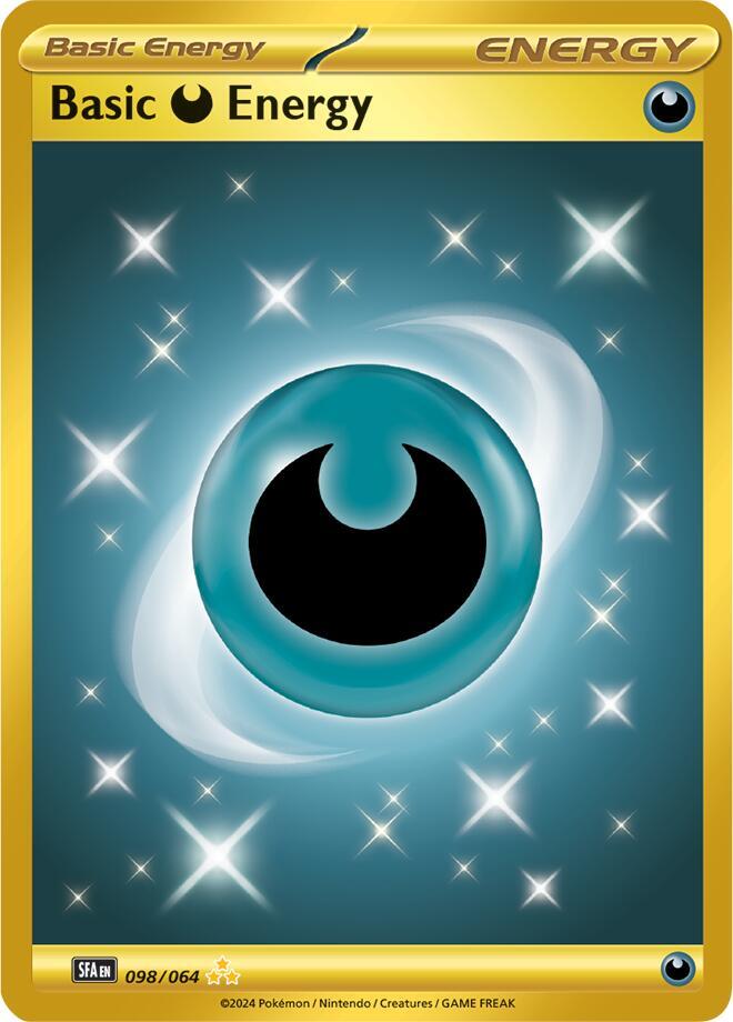 Basic Darkness Energy 098/064 card from SV: Shrouded Fable