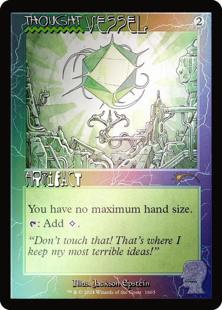 Thought Vessel (Rainbow Foil) 1665 card from Secret Lair Drop Series