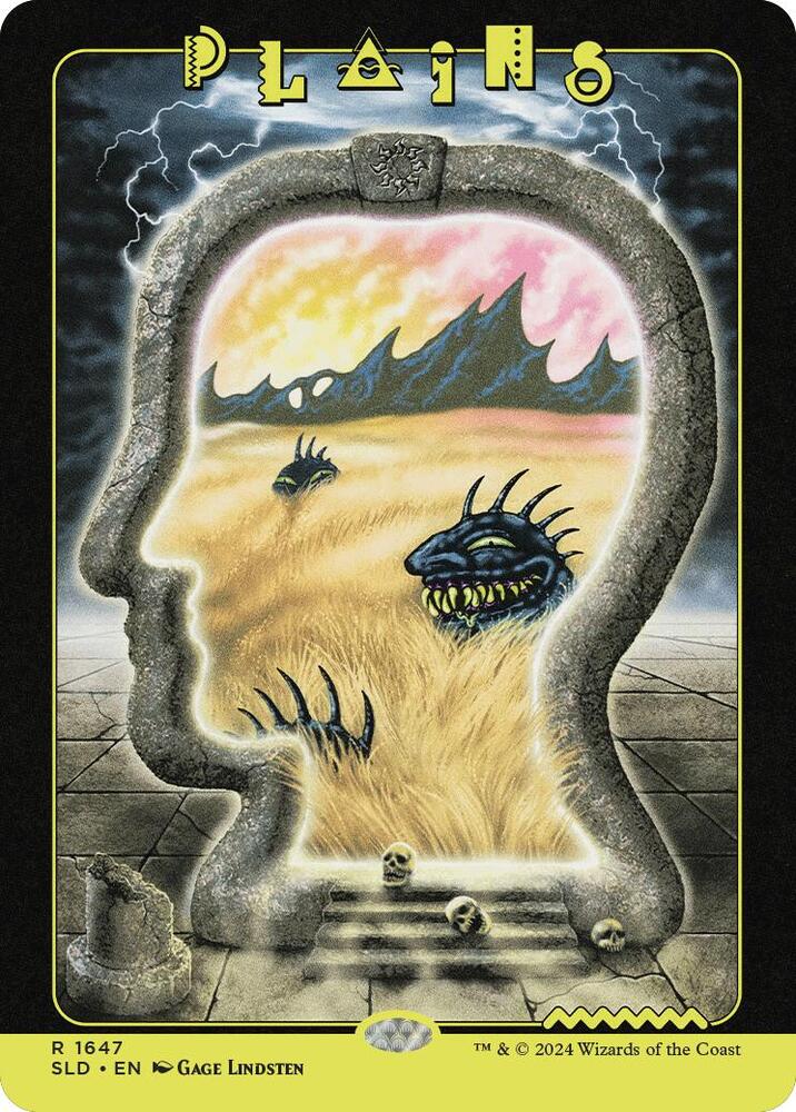 Plains 1647 card from Secret Lair Drop Series