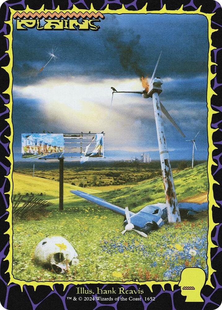 Plains 1652 card from Secret Lair Drop Series