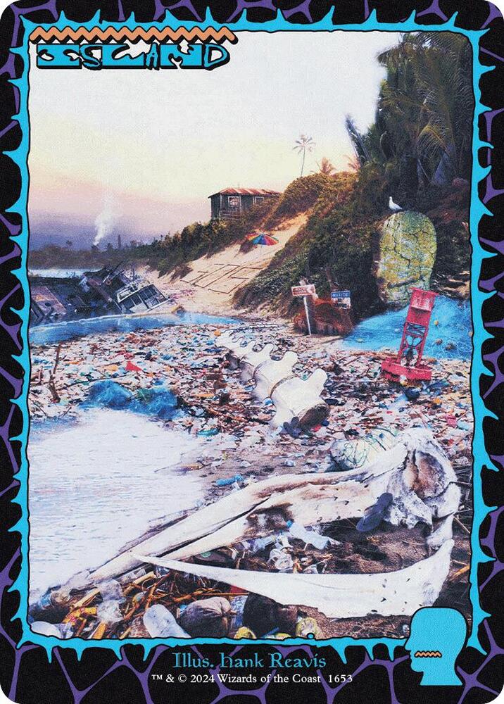 Island 1653 card from Secret Lair Drop Series
