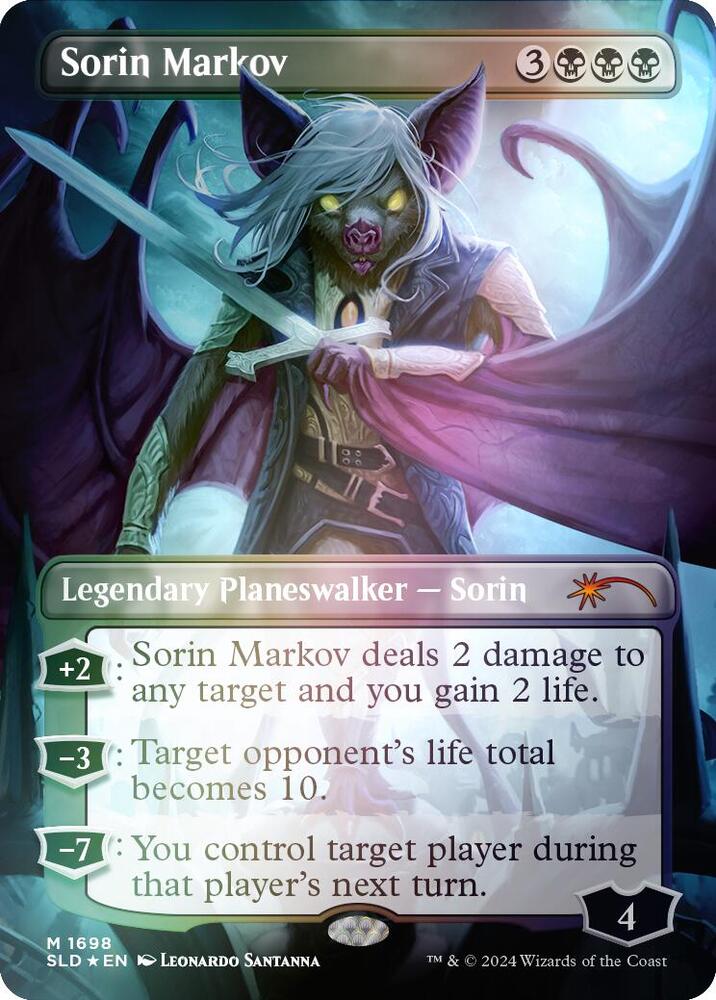 Sorin Markov (Rainbow Foil) 1698 card from Secret Lair Drop Series