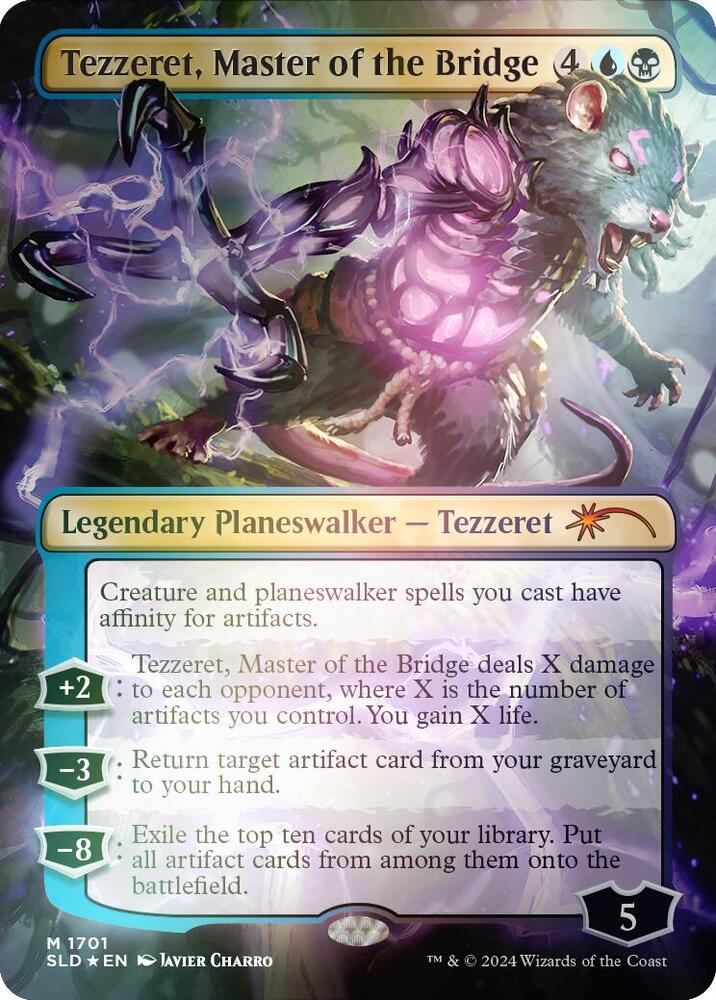 Tezzeret, Master of the Bridge (Rainbow Foil) 1701 card from Secret Lair Drop Series