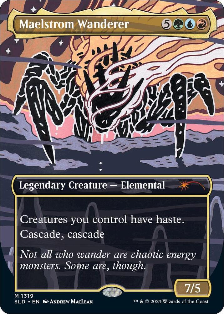 Maelstrom Wanderer 1319 card from Secret Lair Drop Series