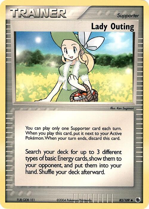 Lady Outing (No E-Reader) 83/109 card from Deck Exclusives