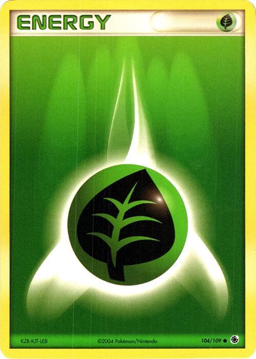 Grass Energy (No E-Reader) 104/109 card from Deck Exclusives