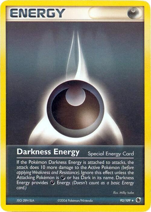 Darkness Energy (Special) (No E-Reader) 93/109 card from Deck Exclusives