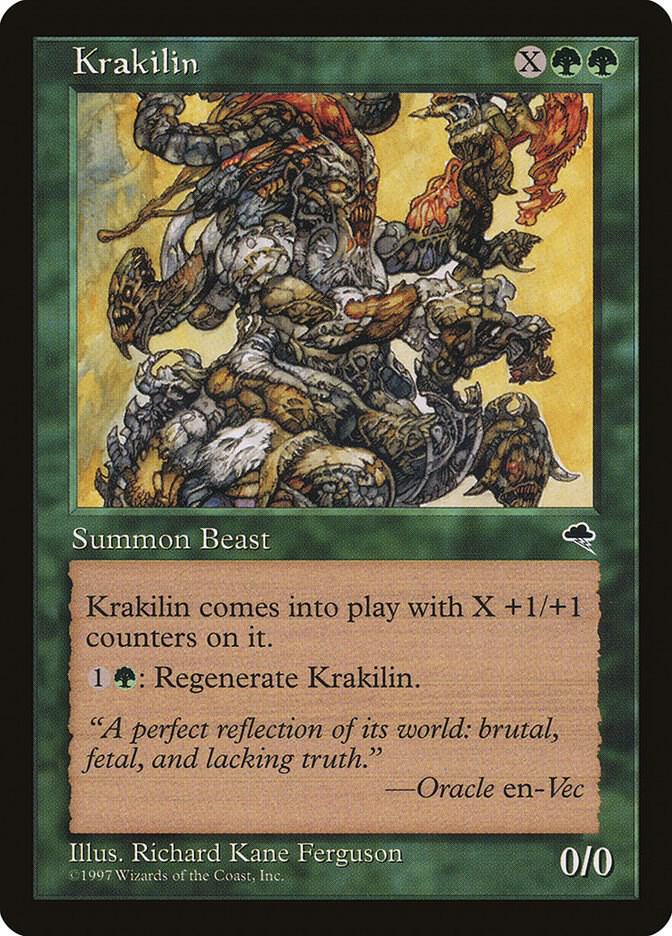 Krakilin 235 card from Tempest