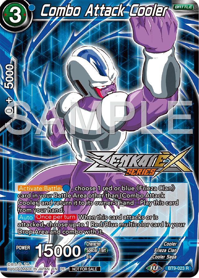 Combo Attack Cooler (Event Pack 15) BT9-023 card from Promotion Cards