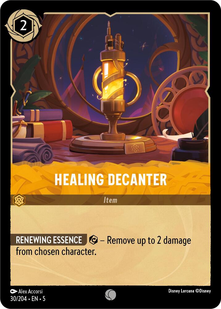 Healing Decanter 30/204 card from Shimmering Skies
