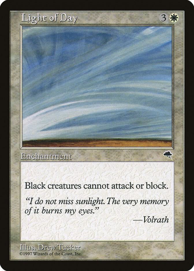 Light of Day 27 card from Tempest