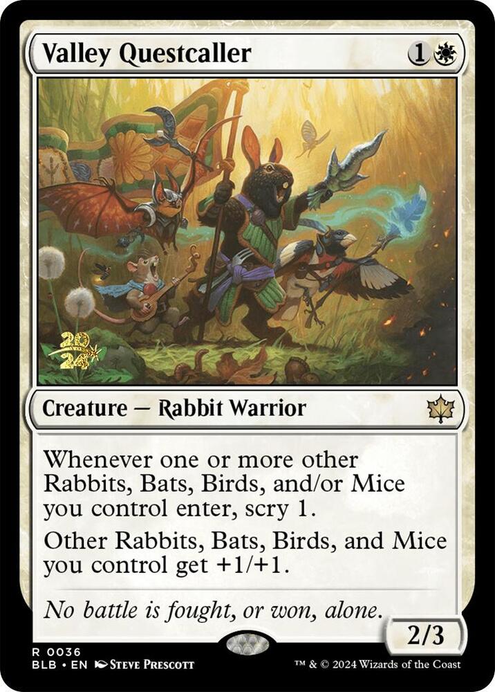 Valley Questcaller 36 card from Prerelease Cards