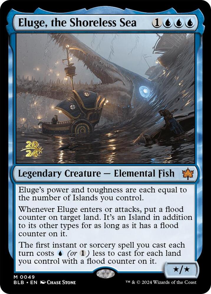Eluge, the Shoreless Sea 49 card from Prerelease Cards