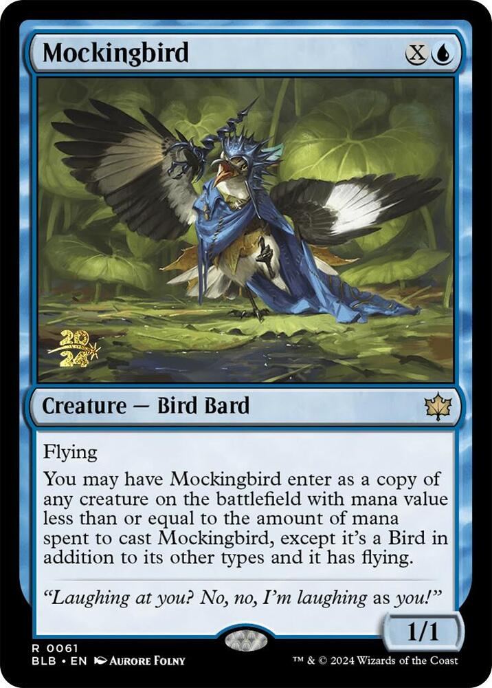 Mockingbird 61 card from Prerelease Cards